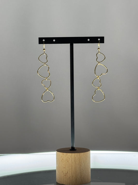 LOVELY - BOUCLES D'OREILLES DORE