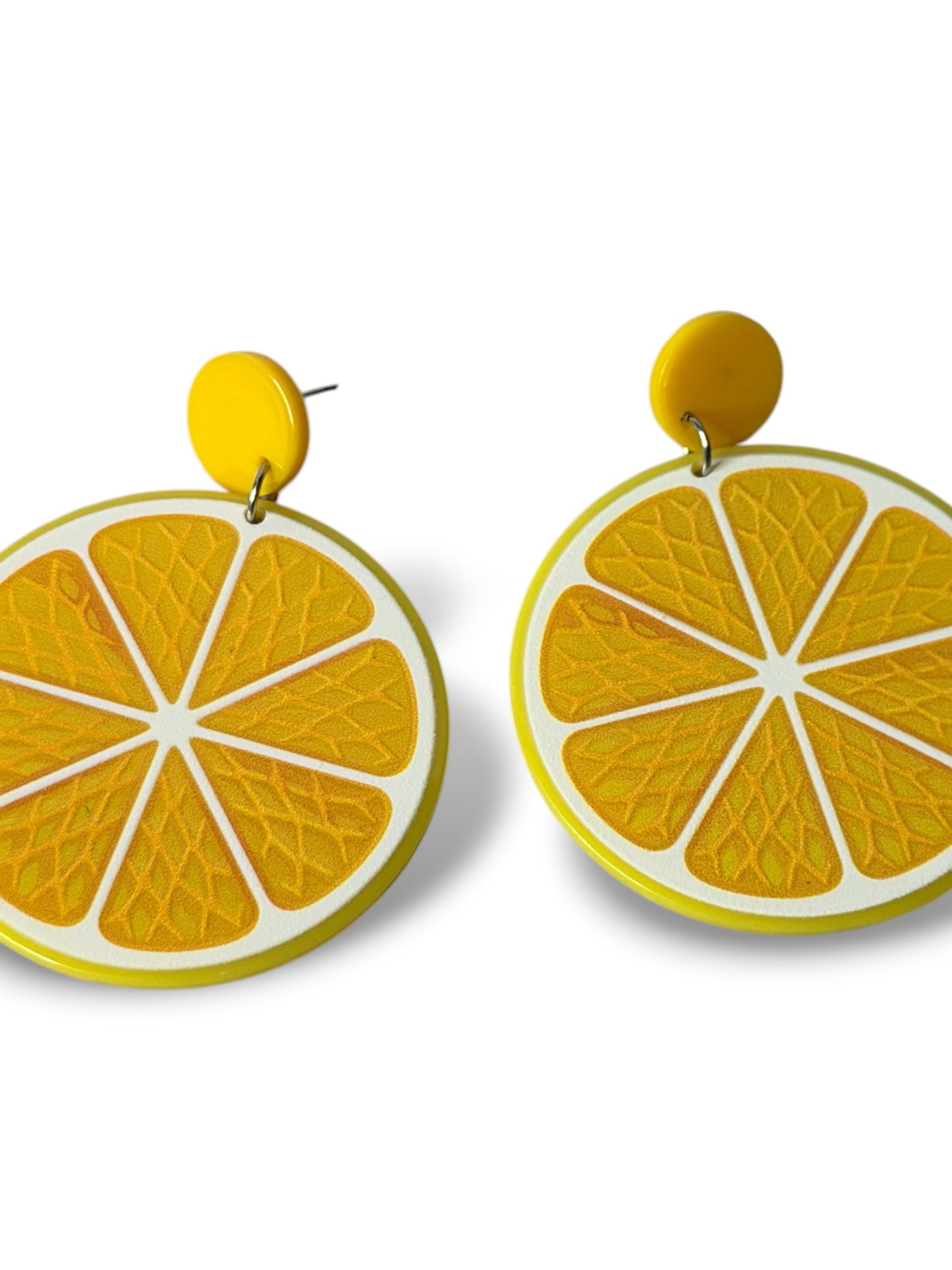CITRON - BOUCLES D'OREILLES TENDANCE