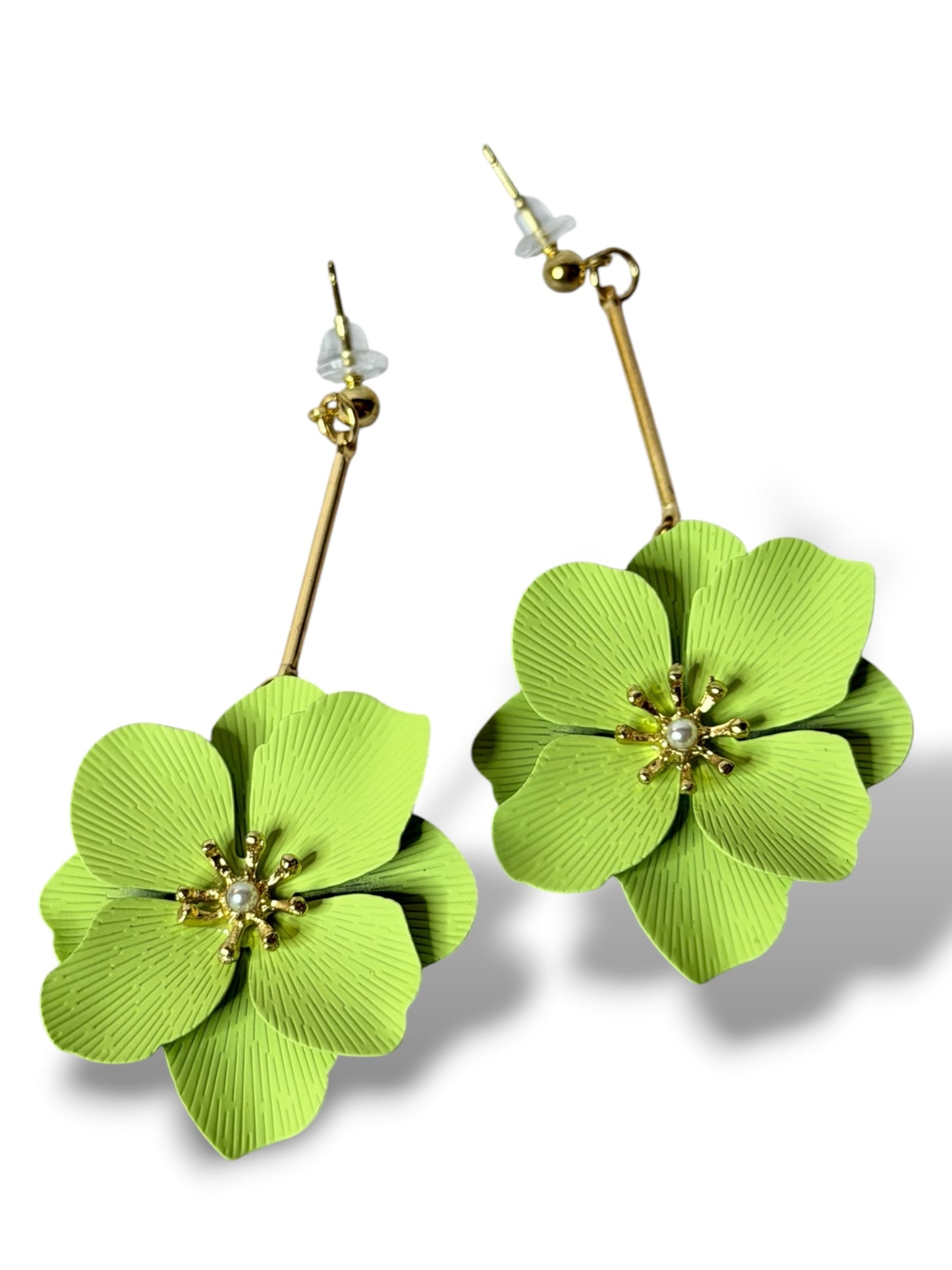 ALIX - BOUCLES D'OREILLES TENDANCE VERTE