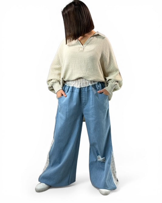 ESTEBAN - JEAN AMPLE VINTAGE JUSQU'ALA TAILLE 52