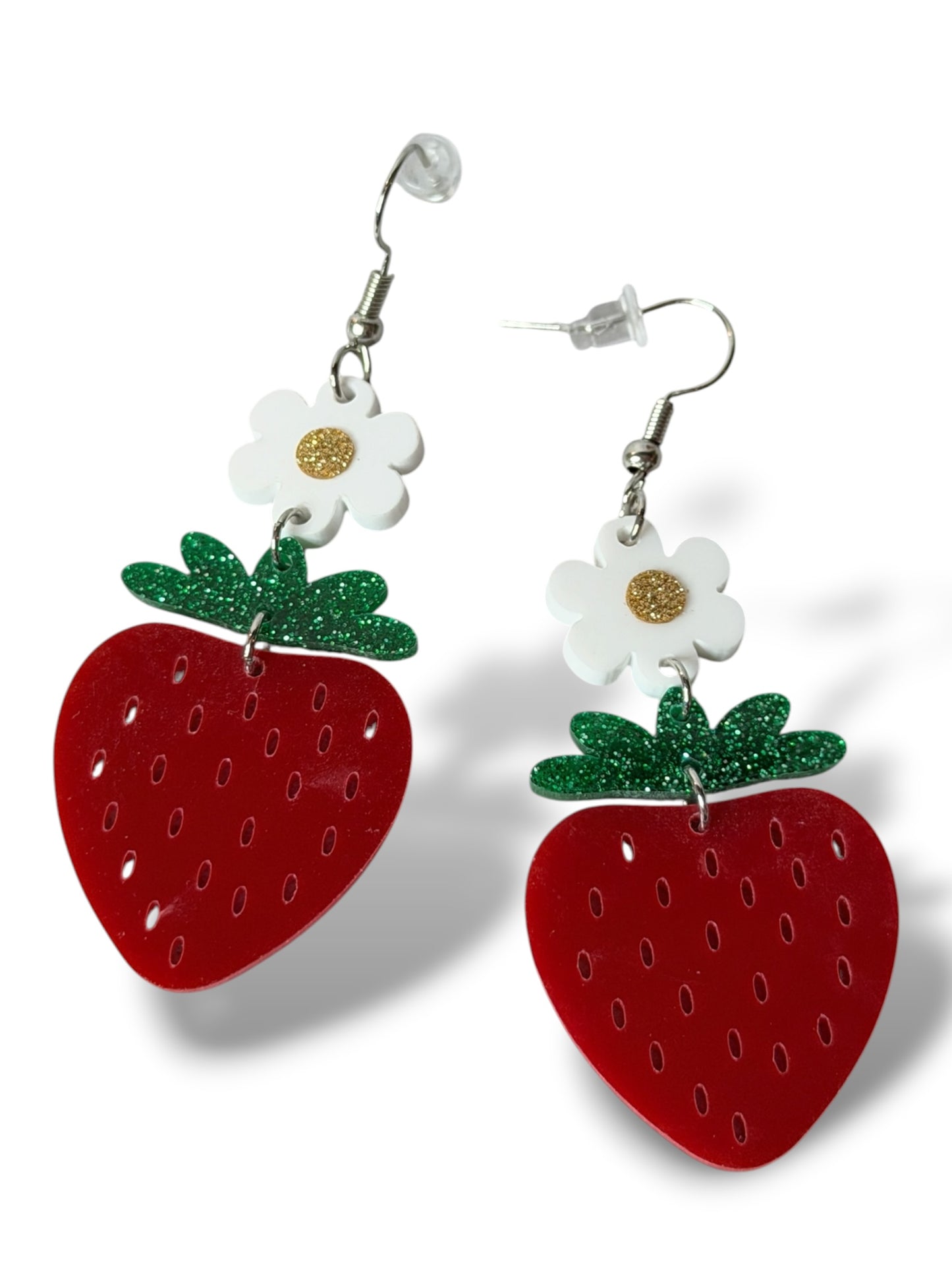 FRAISE - BOUCLES D'OREILLES TENDANCE