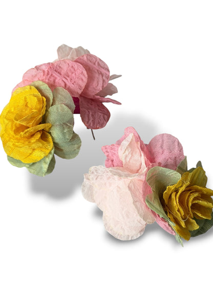CARINA - BOUCLES D'OREILLES FLEUR