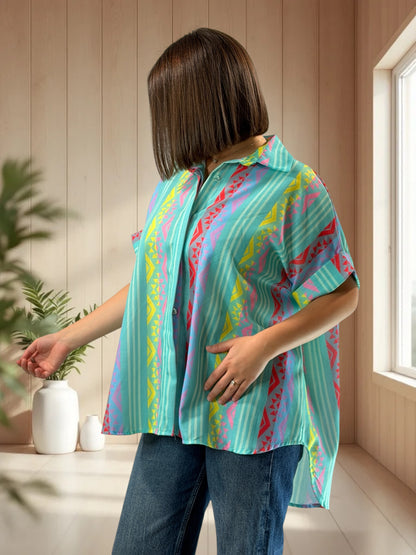 ALIX  - TUNIQUE OVERSIZE JUSQU'A LA TAILLE 52