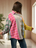 ARIZONA - CHEMISE OVERSIZE MULTICOLORE JUSQU'A LA TAILLE 54