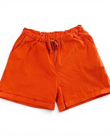 LOUIS - SHORT ORANGE JUSQU'A LA TAILLE 50/52