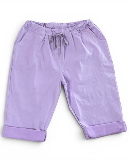 SACHA - BERMUDA LILAS JUSQU'A LA TAILLE 50/52