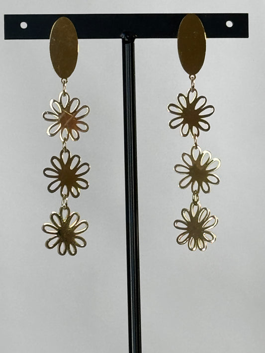 MARINA - BOUCLES D'OREILLES DORE