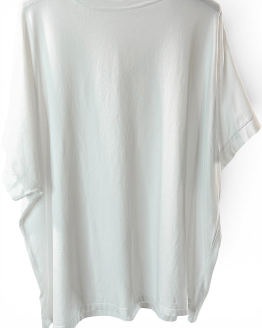 LUIZ - T-SHIRT EN COTON BLANC TAILLE 48 A 56