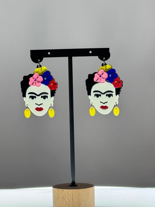 BOUCLES D'OREILLES FRIDA KAHLO