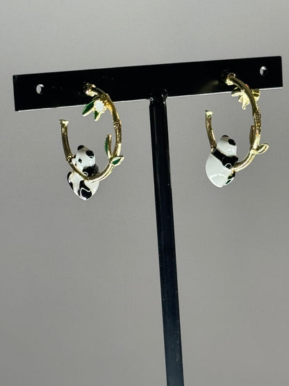 PANDA - BOUCLES D'OREILLES BOHEME