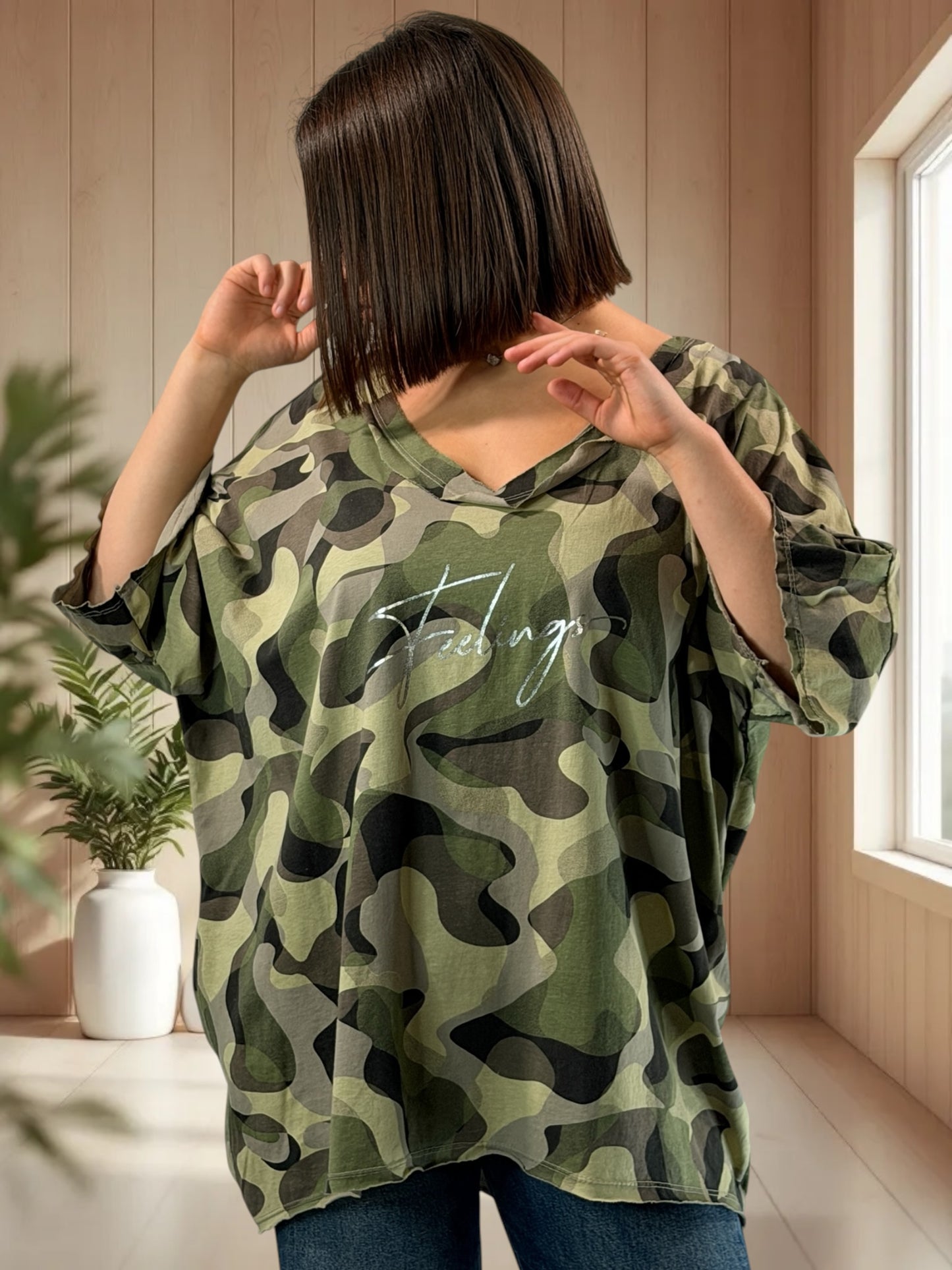 ARMY - T-SHIRT CAMOUFLAGE JUSQU'A TAILLE 54
