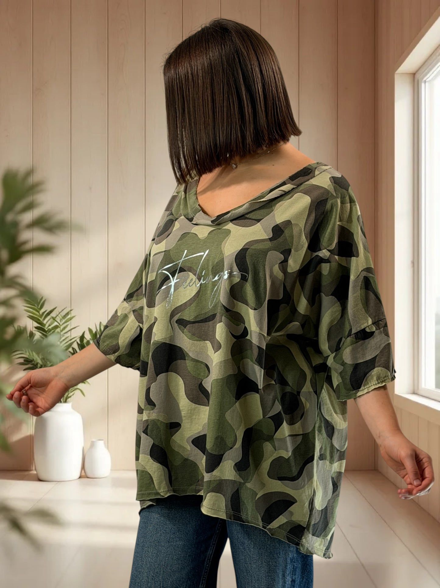 ARMY - T-SHIRT CAMOUFLAGE JUSQU'A TAILLE 54