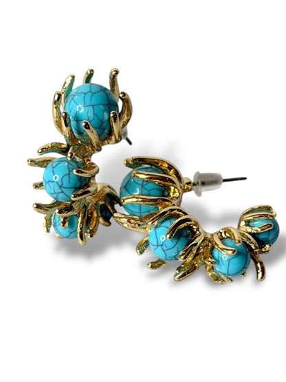 MATHILDE - BOUCLES D'OREILLES TENDANCE