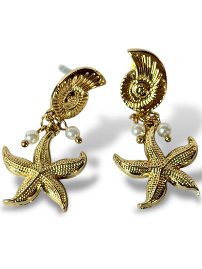 BEACH - BOUCLES D'OREILLES TENDANCE