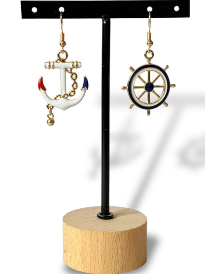 BRETAGNE- BOUCLES D'OREILLES TENDANCE