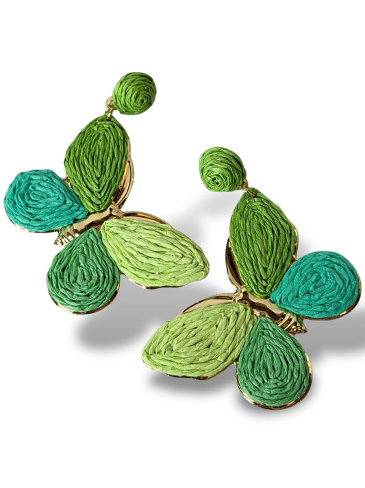 DANY- BOUCLES D'OREILLES PAPILLON