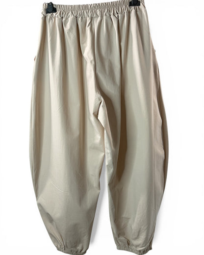 ALEXANDER - PANTALON BEIGE COUPE BARREL TAILLE 50/52 A 56/58