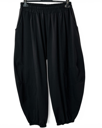 ALEXANDER - PANTALON NOIR COUPE BARREL TAILLE 50/52 A 56/58