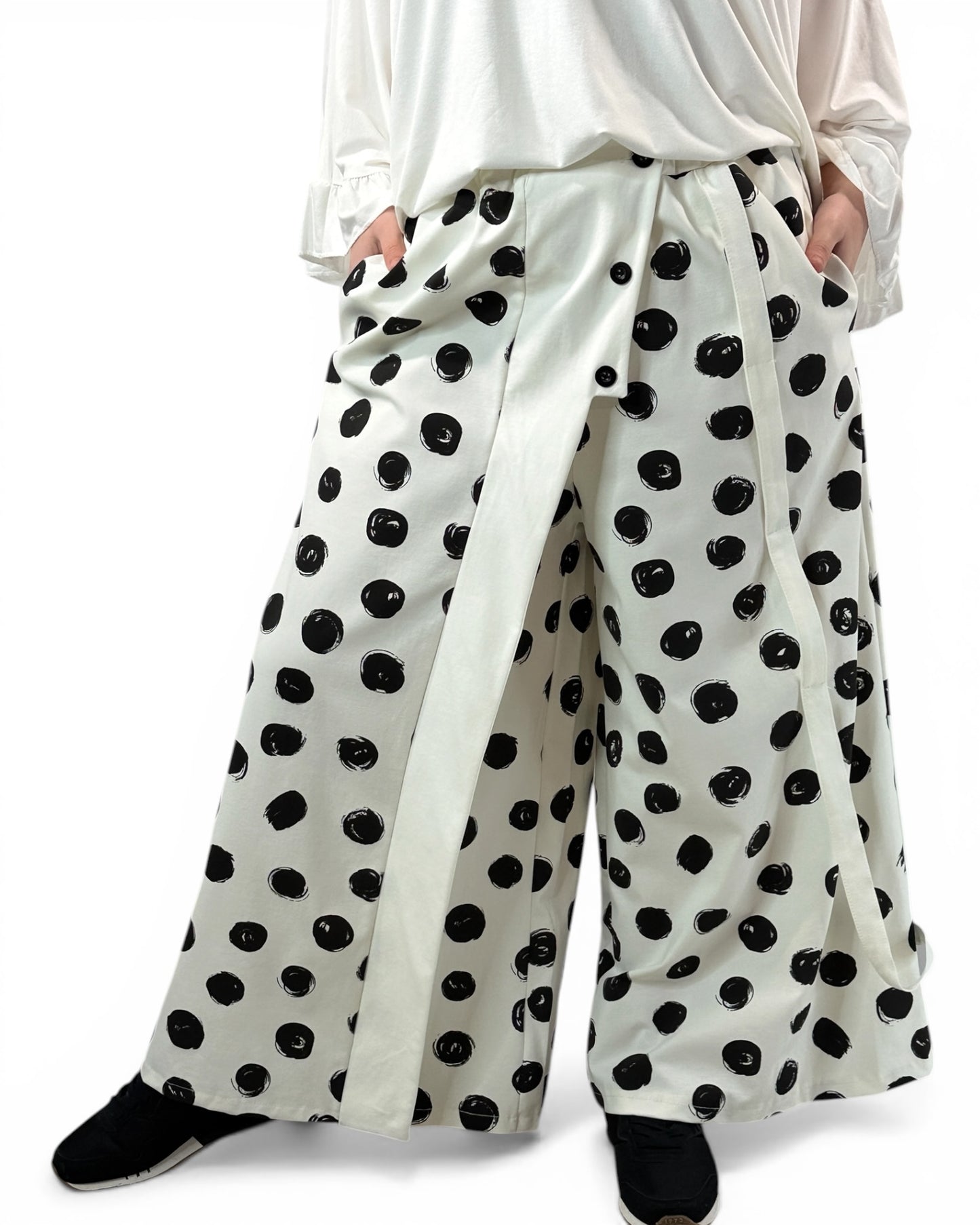 ANDREA - PANTALON TENDANCE JUSQU'A LA TAILLE 48/50
