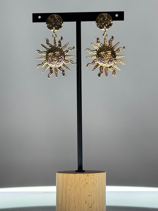 PATOU - BOUCLES D'OREILLES SOLEIL