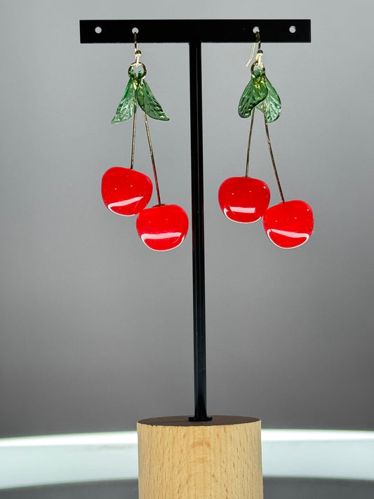 CERISE - BOUCLES D'OREILLES