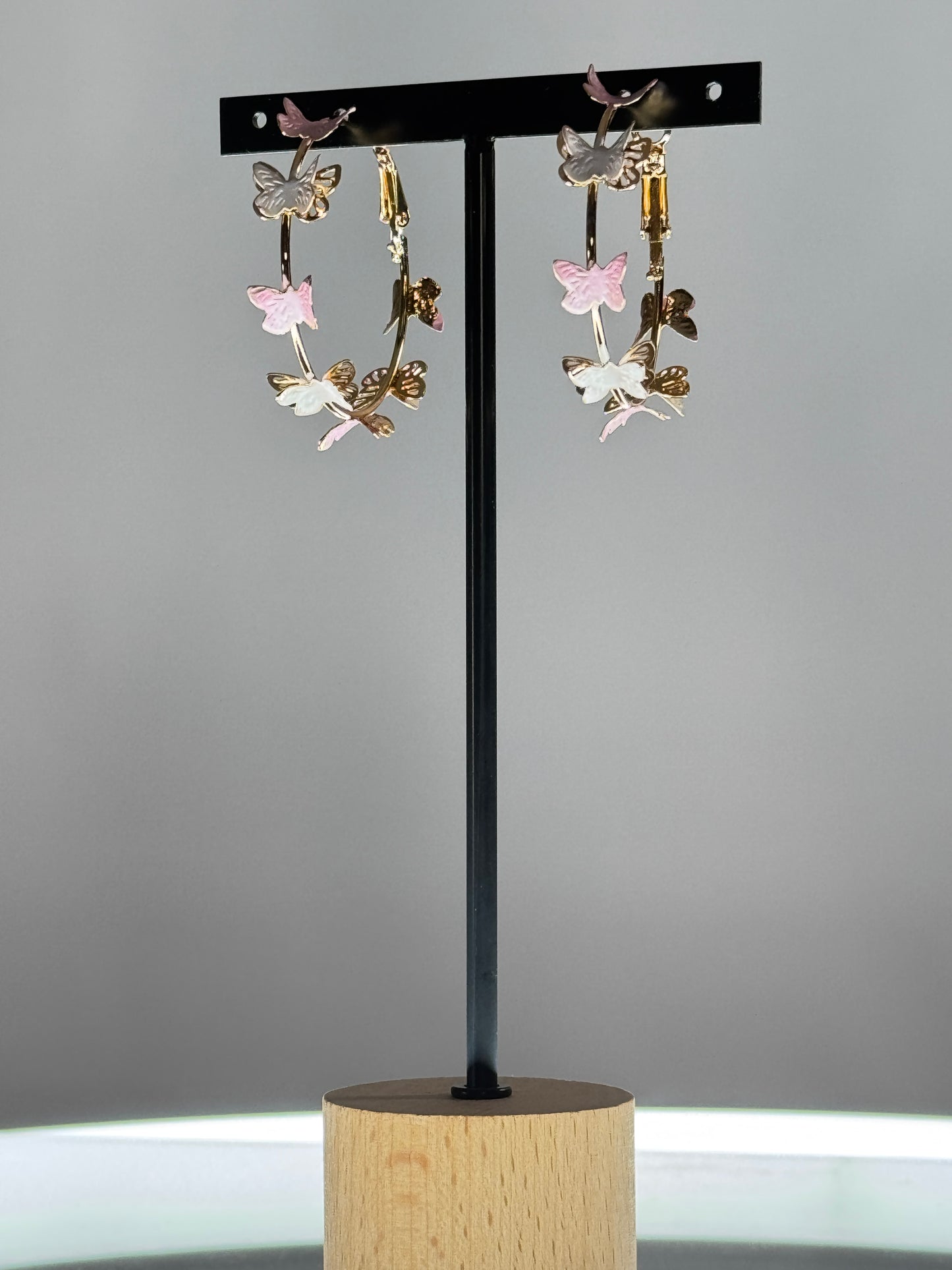 PAPILLON - BOUCLES D'OREILLES BOHEME