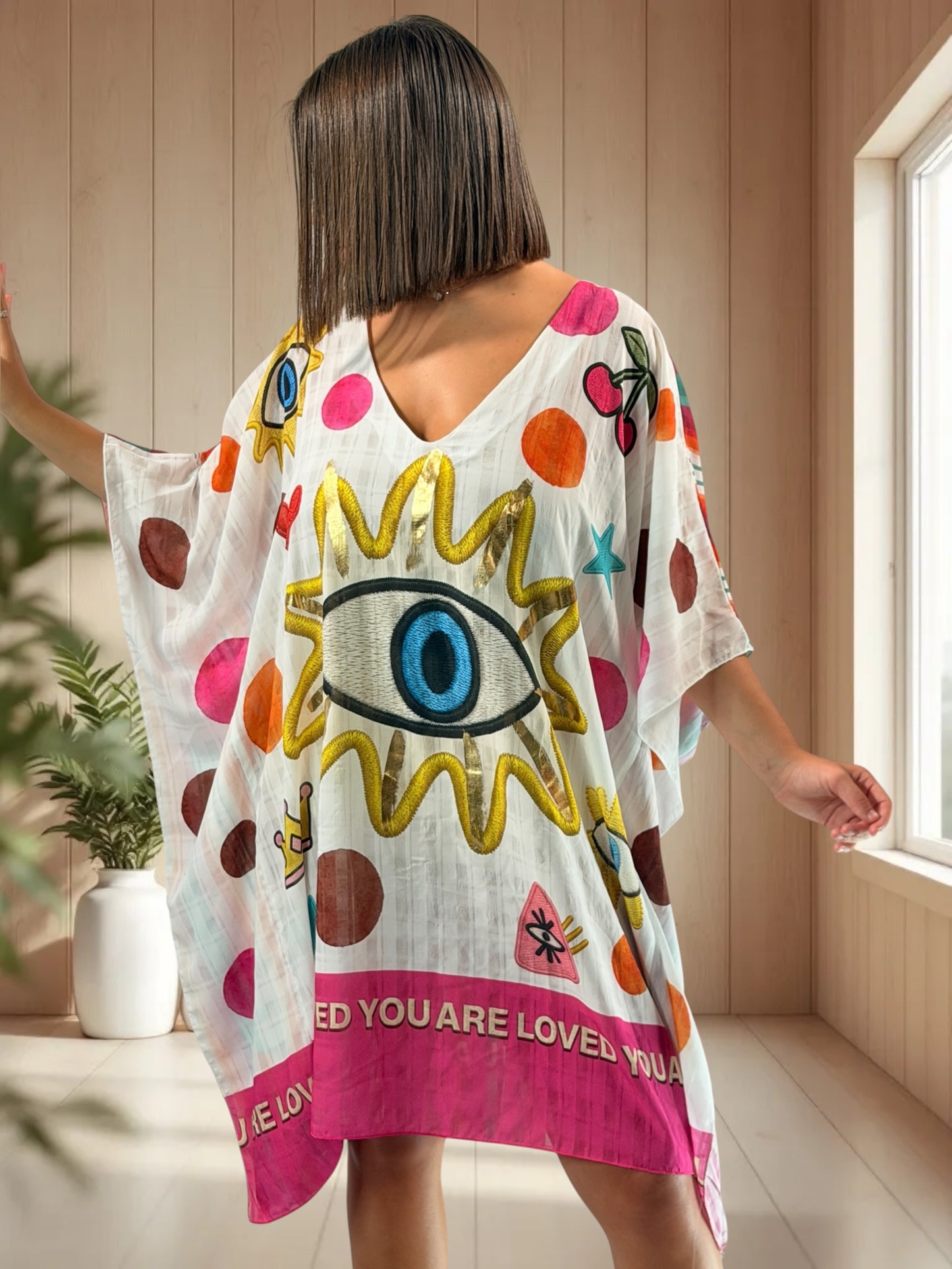 MAGDA - TUNIQUE OVERSIZE JUSQU'A LA TAILLE 52