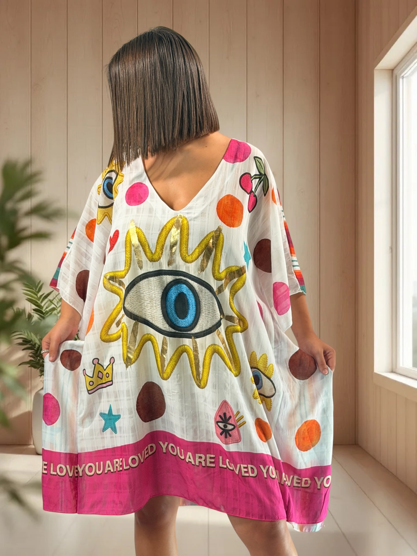 MAGDA - TUNIQUE OVERSIZE JUSQU'A LA TAILLE 52