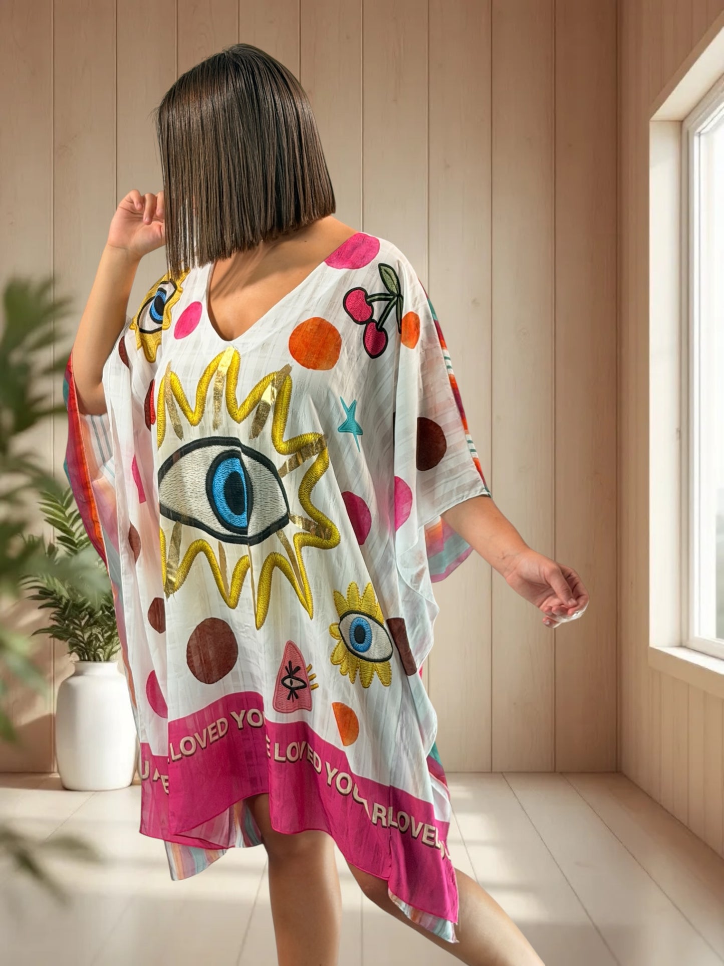MAGDA - TUNIQUE OVERSIZE JUSQU'A LA TAILLE 52
