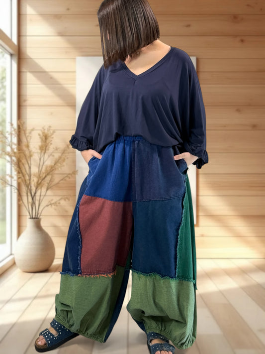 ELTON - PANTALON EN JEAN JUSQU'A LA TAILLE 54/56