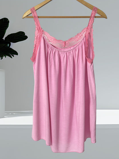 KELLY - TOP ROSE TAILLE 44/46 A 54