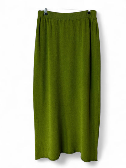 FAUSTINE - ENSEMBLE EN MAILLE VERT JUSQU'A LA TAILLE 52/54