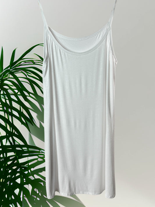 GRAZIELLA - FOND DE ROBE BLANC