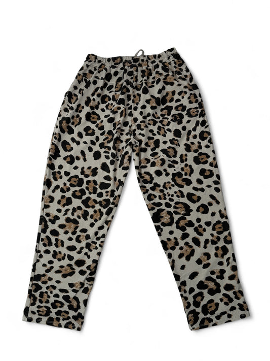 ANDY - PANTALON LEOPARD BEIGE TAILLE 46/48 A 52