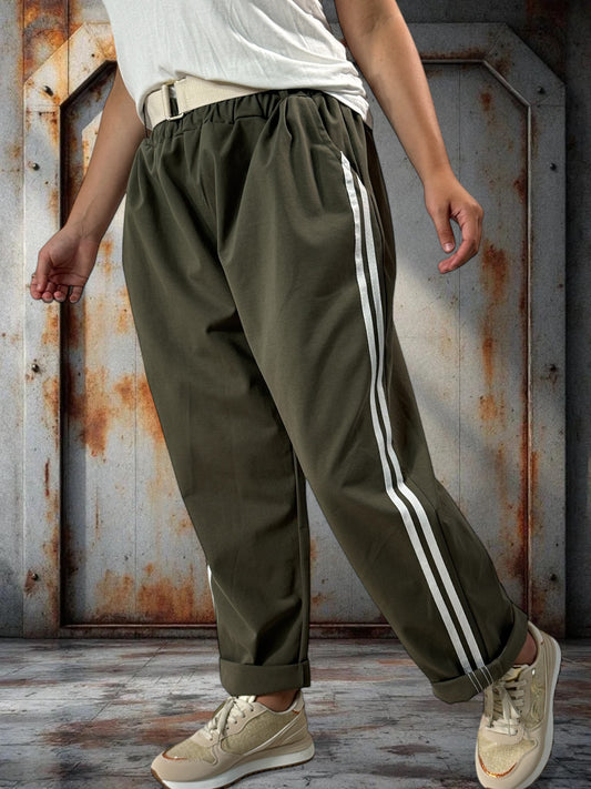 MARCO - PANTALON KAKI JUSQU'A LA TAILLE 52