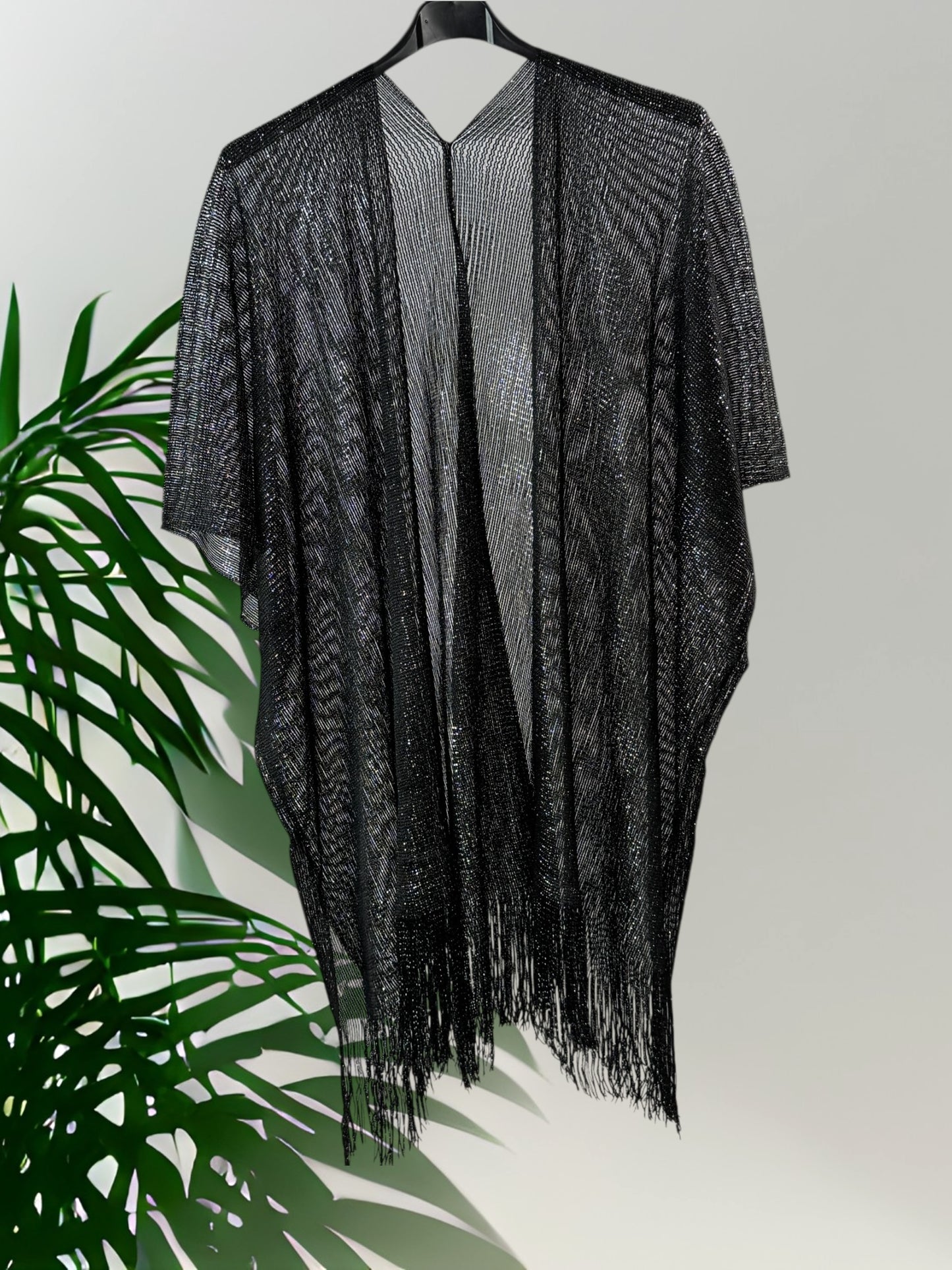 DREAM - GILET NOIR RESILLE