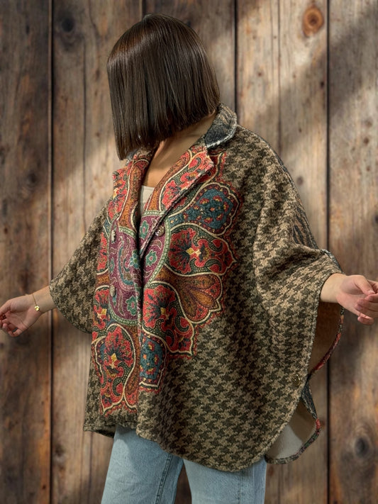 MOLLY - VESTE CAPE JUSQU'A LA TAILLE 54/56