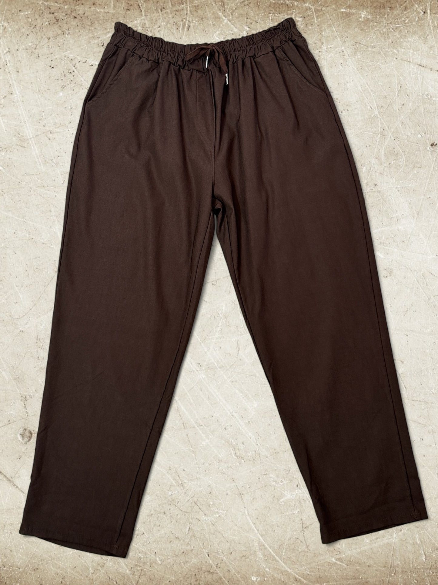 MARCUS - PANTALON SPORTSWEAR MARRON TAILLE 46 A 52/54