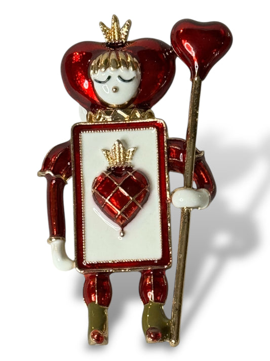 AS DE PIC - BROCHE ROUGE TENDANCE