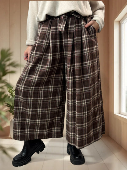 BRITISH - PANTALON JUPE ECOSSAIS JUSQU'A LA TAILLE 52