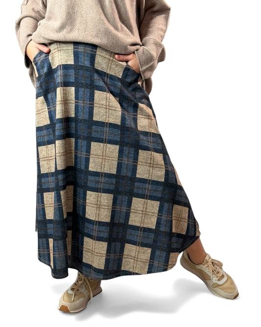 GLASGOW - JUPE ECOSSAISE JUSQU'A LA TAILLE 44/46