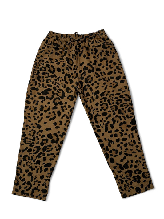 ANDY - PANTALON LEOPARD CAMEL TAILLE 46/48 A 52