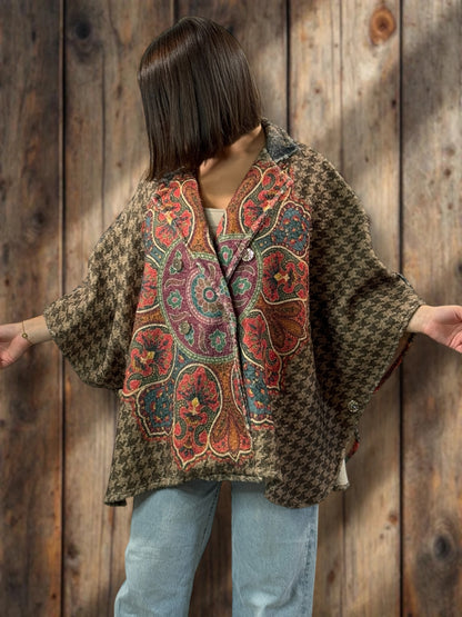 MOLLY - VESTE CAPE JUSQU'A LA TAILLE 54/56