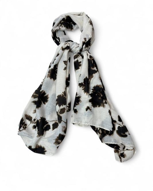 GRANDE ECHARPE A MOTIF