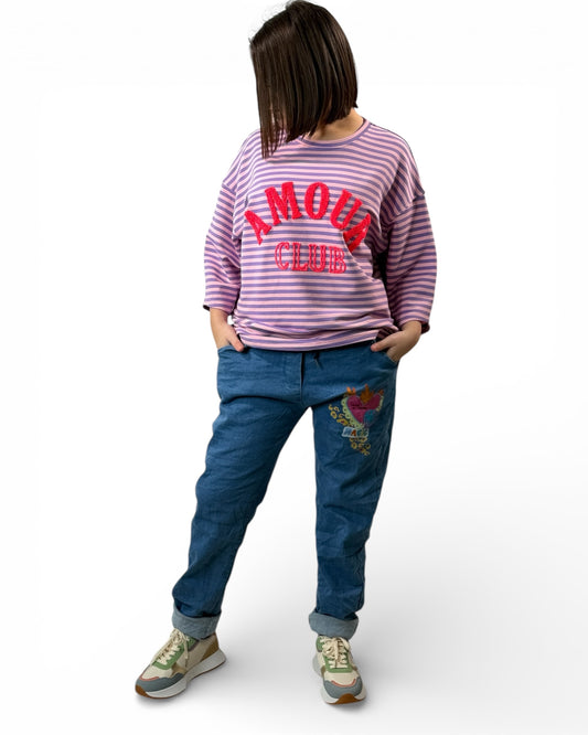 SANTIAGO - PANTALON JEAN SPORTSWEAR JUSQU'A LA TAILLE 46