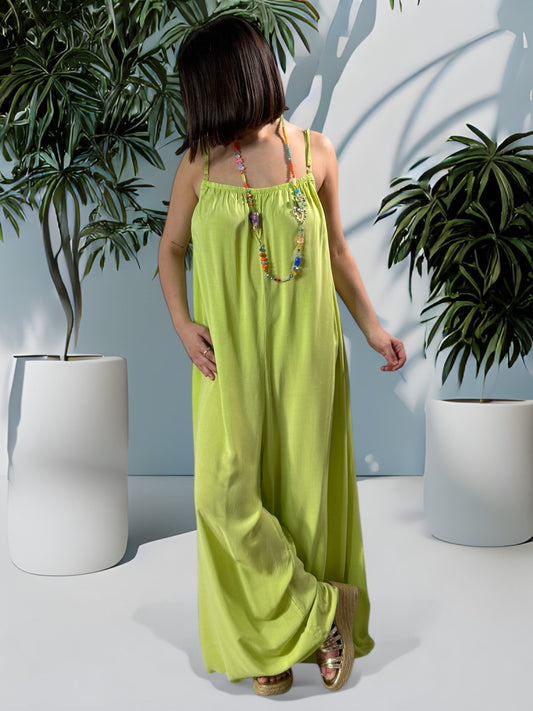 PERRINE - COMBI OVERSIZE FLUIDE ANIS JUSQU'A UNE TAILLE 54