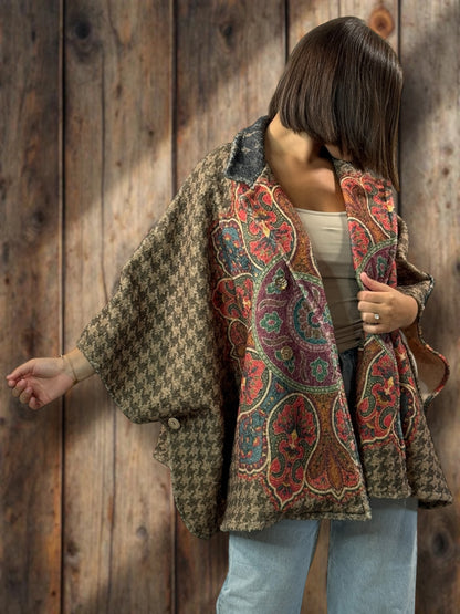 MOLLY - VESTE CAPE JUSQU'A LA TAILLE 54/56