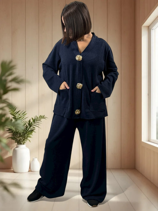 BRANDON - ENSEMBLE MARINE JUSQU'A LA TAILLE 48