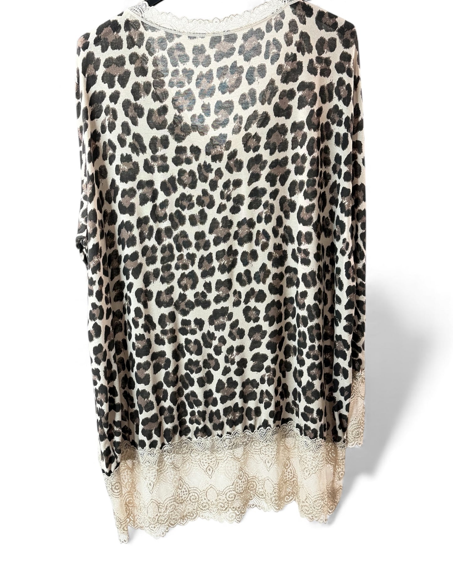 LOLITA - TOP SOUS VÊTEMENT ROULEAU LEOPARD JUSQU'A LA TAILLE 54/56