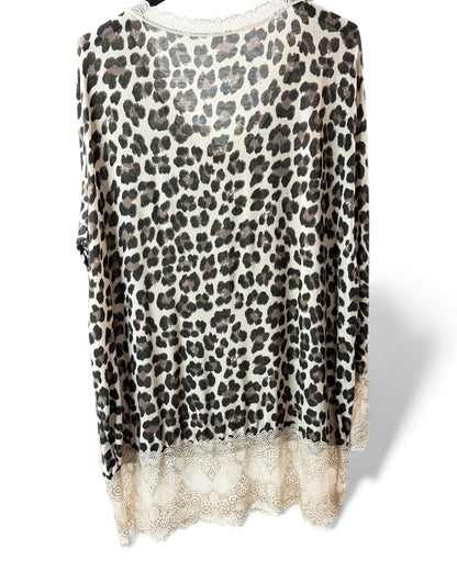 LOLITA - TOP SOUS VÊTEMENT ROULEAU LEOPARD JUSQU'A LA TAILLE 54/56